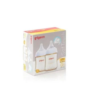 Pigeon SofTouch Bottle PPSU 160ml Twin Pack - Picture 1 of 1