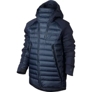 Nike NSW Tech Fleece AeroLoft Down Jacket Parka Navy Blue 806838-364 Men's 4XL - Picture 1 of 6