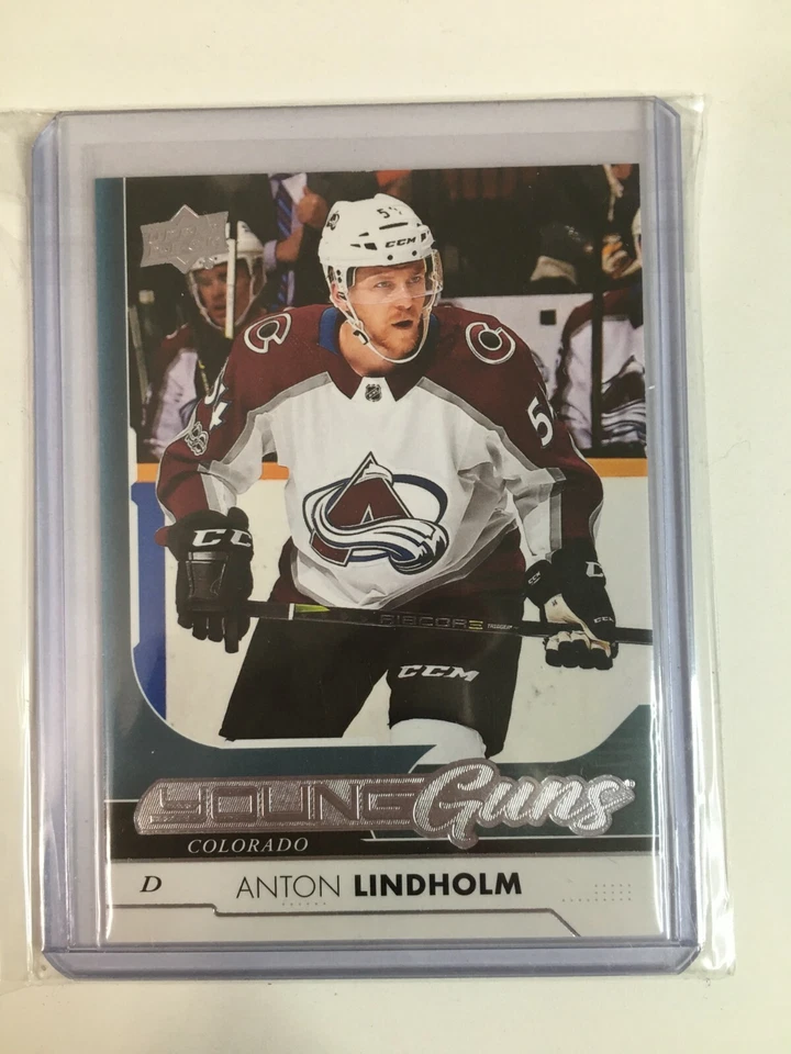 F111,757  2017-18 Upper Deck #456 Anton Lindholm YG RC Colorado Avalanche - Image 1 of 1