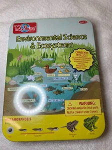 2 TS Shure Environmental Science & Word Play Educational Magnets Tin - Picture 1 of 4