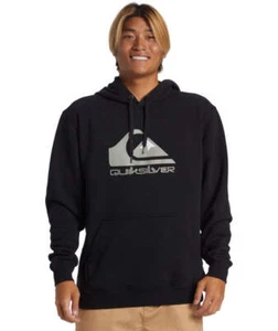 Quiksilver - Hoodie Hoody - Big Logo Hoodie - Black - Picture 1 of 7
