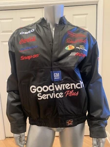 Chaqueta de cuero gamuza coleccionable Nascar Dale Earnheart años 90 Goodwrench GM talla 2XL - Imagen 1 de 11