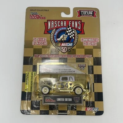 1998 Racing Champions 50 Years of Nascar Fans Gold Series #54 Ford Cpe 1/64 NEW - Image 1 of 2