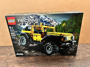 LEGO TECHNIC JEEP WRANGLER Rubicon #42122 Yellow Ages 9+ 665 pieces NEW SEALED