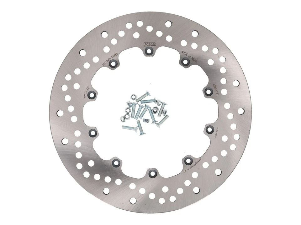 Disco de freno NG para BMW R, R GS, R45, R75, R80 delantero, palanca de luna BMW R Foto 1 de 1