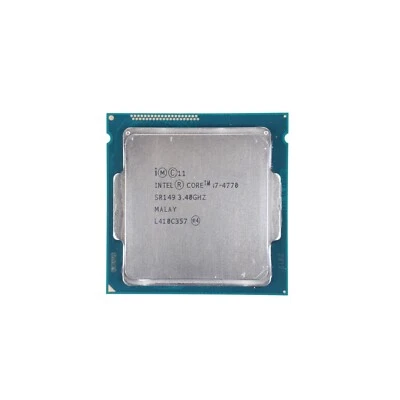 Intel Core I7-4770 - 3.40GHz Quad Core CPU Processor SR149 1150 Socket E6121 - Image 1 of 4