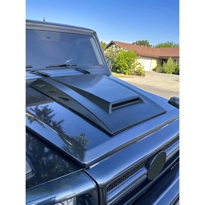 For 1999-2018 Mercedes G-Class W463 G500 G55 G63 G65 Hood Scoop Cover Bonnet ABS Foto 1 de 4