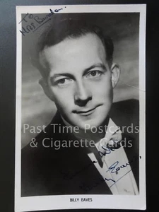Actor Autographed Portrait: BILLY EAVES, Old RP - Picture 1 of 1