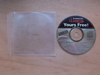 SAMPLER CD INTRODUCING IN CLASSICAL MOOD ALAN BLACKWOOD 6M 57S (ONLY AD FOR SET) - Image 1 of 4