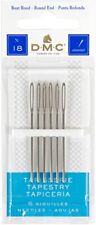 DMC 1767-18 Tapestry Hand Needles 6-Pack Size 18