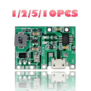 Micro USB 18650 Li-ion Li-ion Battery Charger Module Boost 3.7V to 5V 9V 12V - Picture 1 of 36