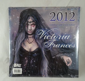 Victoria Frances Heavy Metal Gothic Art Kalender 2012 neu versiegelt - Bild 1 von 7