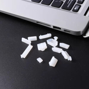 13 PCS Silicone Dust Plug USB Port Plug Charger Port Protector in Common Use - Zdjęcie 1 z 12