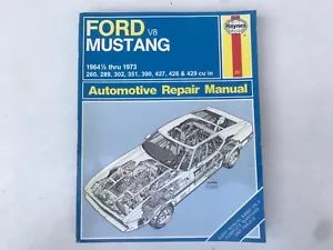 Haynes FORD MUSTANG Reparatur Handbuch Anleitung Restauration 1964 - 1973 V8 - Bild 1 von 7