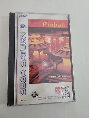 V-SEAM SEALED NEW Hyper 3-D Pinball for Sega Saturn, 1996 - Image 1 of 4