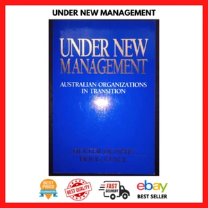 UNDER NEW MANAGEMENT AUS ORGANIZATIONS IN TRANSITION VINTAGE RARE BUSINESS BOOK - Picture 1 of 10