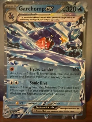 Garchomp ex 038/182 Sv04: Paradox Rift Holo - Image 1 of 2