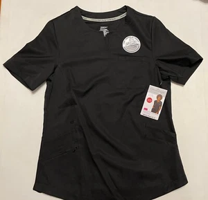 Climate Rights by Cuddl Duds Modern Fit Short Sleeve 6- Pocket Scrub Top XS - Picture 1 of 1