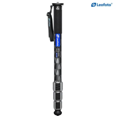 OPEN Leofoto MPQ-404C 4-Section CF Monopod Waterproof Leg Locks w Case - Image 1 of 4