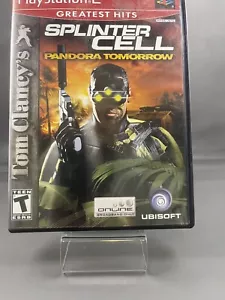 Tom Clancy's Splinter Cell Pandora Tomorrow PS2 Playstation 2 - Complete CIB - Picture 1 of 3