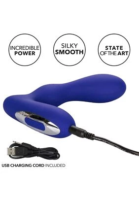 Vibratore prostata stimolatore anale per uomo fallo vibrante in silicone ricaric - Immagine 1 di 4