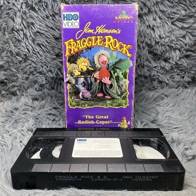 Fraggle Rock - The Great Radish Caper Vol 8 VHS Tape 1991 Jim Henson Muppet Show - Image 1 of 4