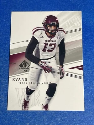 2014 SP Authentic Mike Evans RC Tampa Bay Bucs #49 Texas A&M - Image 1 of 4