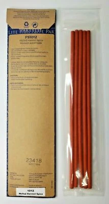 PartyLite SmartScents Fragrance Sticks 5 Piece Mulled Harvest Spice P7B1/FS1012