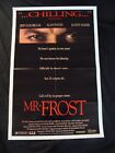 MR FROST movie poster JEFF GOLDBLUM original video store promo 1989