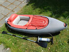 Coleman Inflatable one person Kayak includes paddle + Bravo inflation pump