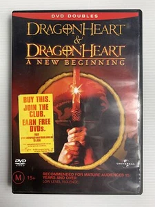DragonHeart & DragonHeart A New Beginning DVD R4 Cult Movies - Picture 1 of 4
