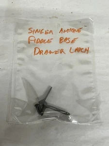 Antique Singer Treadle Sewing Machine Clip Spring Steel Drawer Fiddle Base Parts - Picture 1 of 4