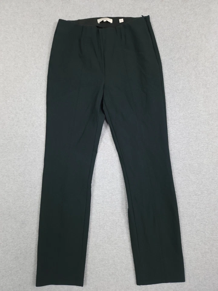 Pantalones Vince para mujer talla pequeña S punto verde costura delantera legging en berro Foto 1 de 4