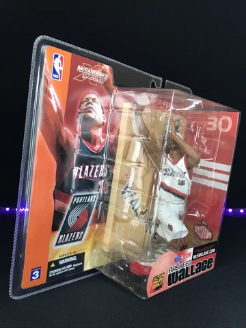 Rasheed Wallace McFarlane NBA SportsPicks Series 3 WHITE CHASER Figure VHTF Cover