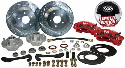 1965-69 LINCOLN CONTINENTAL FRONT BIG BRAKE 13" DISC CONVERSION KIT - Image 1 of 4