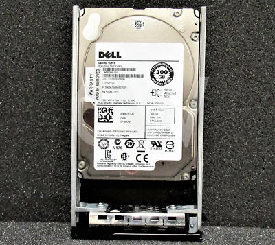 PGHJG Dell ST300MM0006 300GB 10K 6G 64MB 2.5"SAS SERVER HDD Hard Drive - Image 1 of 2