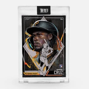 2022 Topps Project 100 Oneil Cruz RC#45 Artist Chuck Styles /3999 Factory Sealed - Picture 1 of 4