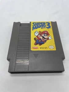 Super Mario Bros. 3 (Nintendo NES, 1990) Authentic Cartridge - Picture 1 of 7