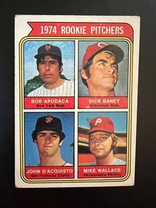1974 Topps Rookie Pitchers #608 Bob Apodaca Dick Baney John D'Acquisto RC - Picture 1 of 2