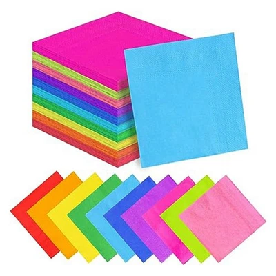 200 pezzi tovaglioli da cocktail tovaglioli monouso tovaglioli stampati a strati5392 - Immagine 1 di 4