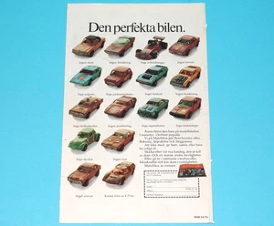 MATCHBOX SUPERFAST MAGAZINE ADVERT 1976 SCANDITOY SWEDEN - Bild 1 von 2