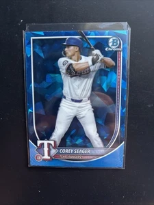 Bowman 2025 edición cromo zafiro azul - Corey Seager #45 Texas - Imagen 1 de 2