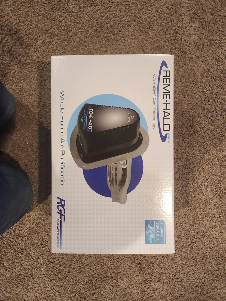 REME HALO® - ZERO-H4-AC - Purificador de aire en conducto para toda la casa cero ozono Foto 1 de 4