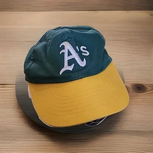 Gorra de béisbol vintage 1983 MMB Headwear hecha en EE. UU. Oakland A's- Atletismo - Imagen 1 de 8
