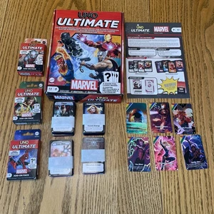Uno Ultimate Marvel Card Game with 3 expansions and 6 Foil cards - Picture 1 of 6