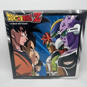 Trends International, Dragon Ball Z 2023 Wall Calendar Goku Frieza Vegeta - Picture 1 of 8