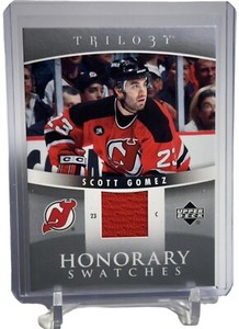 2006-07 Upper Deck Trilogy Honorary Swatches Scott Gomez #HS-GO