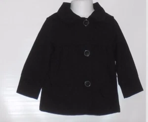 Arizona Jean Co Girl's Empire Waist Jacket Cardigan Black Medium/5 NWT - Picture 1 of 2