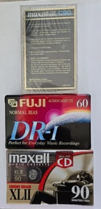 Maxell UD XL II C90 -Cassette Tape - Made in Japan - NEW SEALED & Maxell & Fuji - Picture 1 of 2