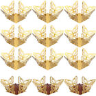  50 Pcs Square Cupcake Liners Truffle Wrappers Mini Cupcake Liners Cupcake